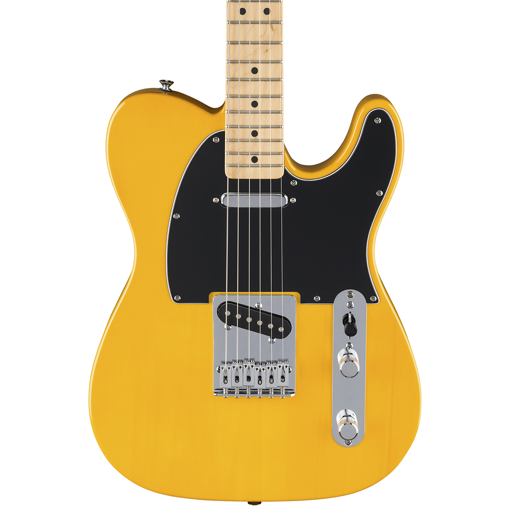 Fender Standard Telecaster®, Maple Fingerboard, Black Pickguard
