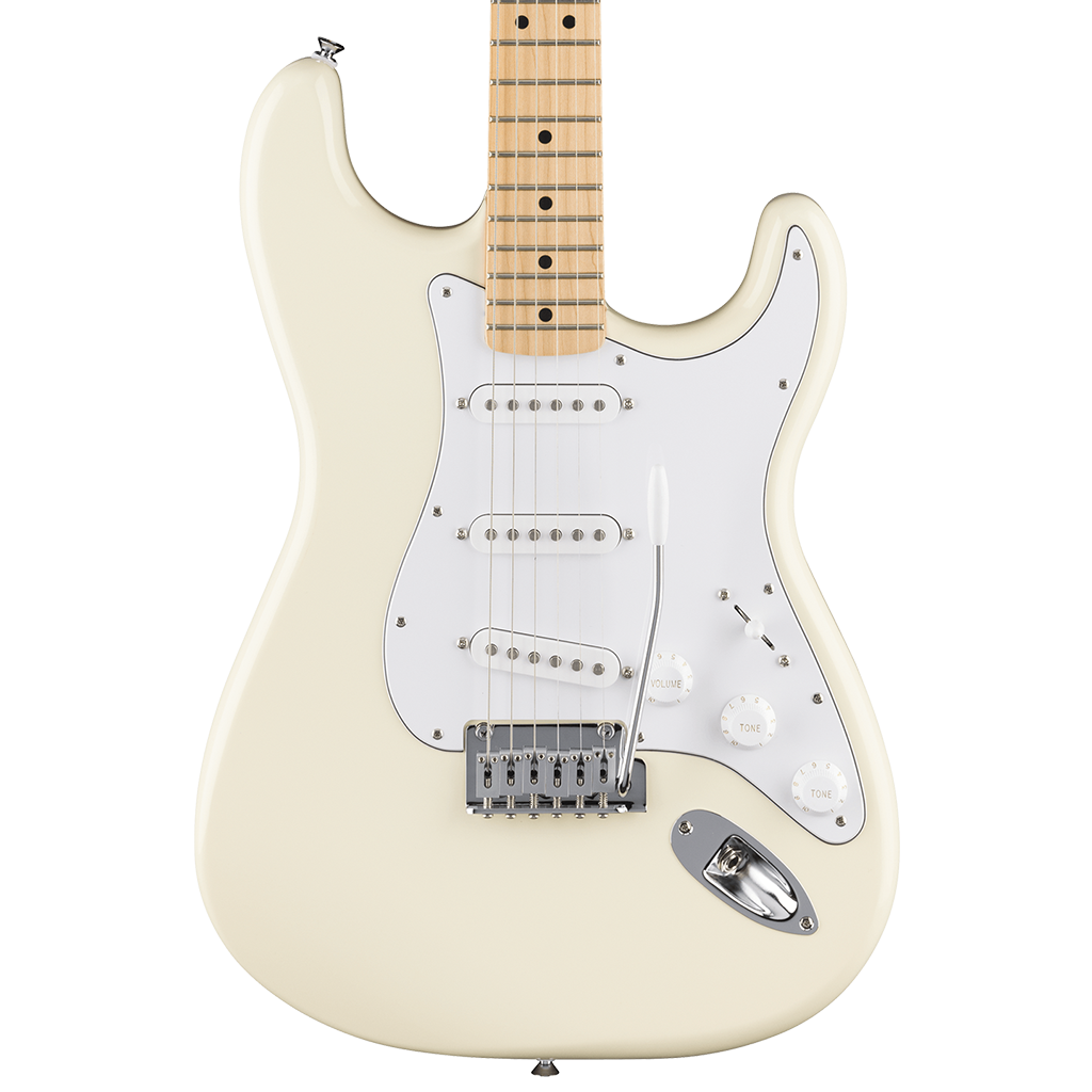 Fender Standard Stratocaster®, Maple Fingerboard, White Pickguard