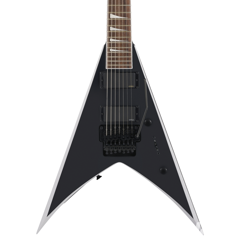 Jackson X Series King V™ KVX-MG7 - Satin Black with Primer Gray