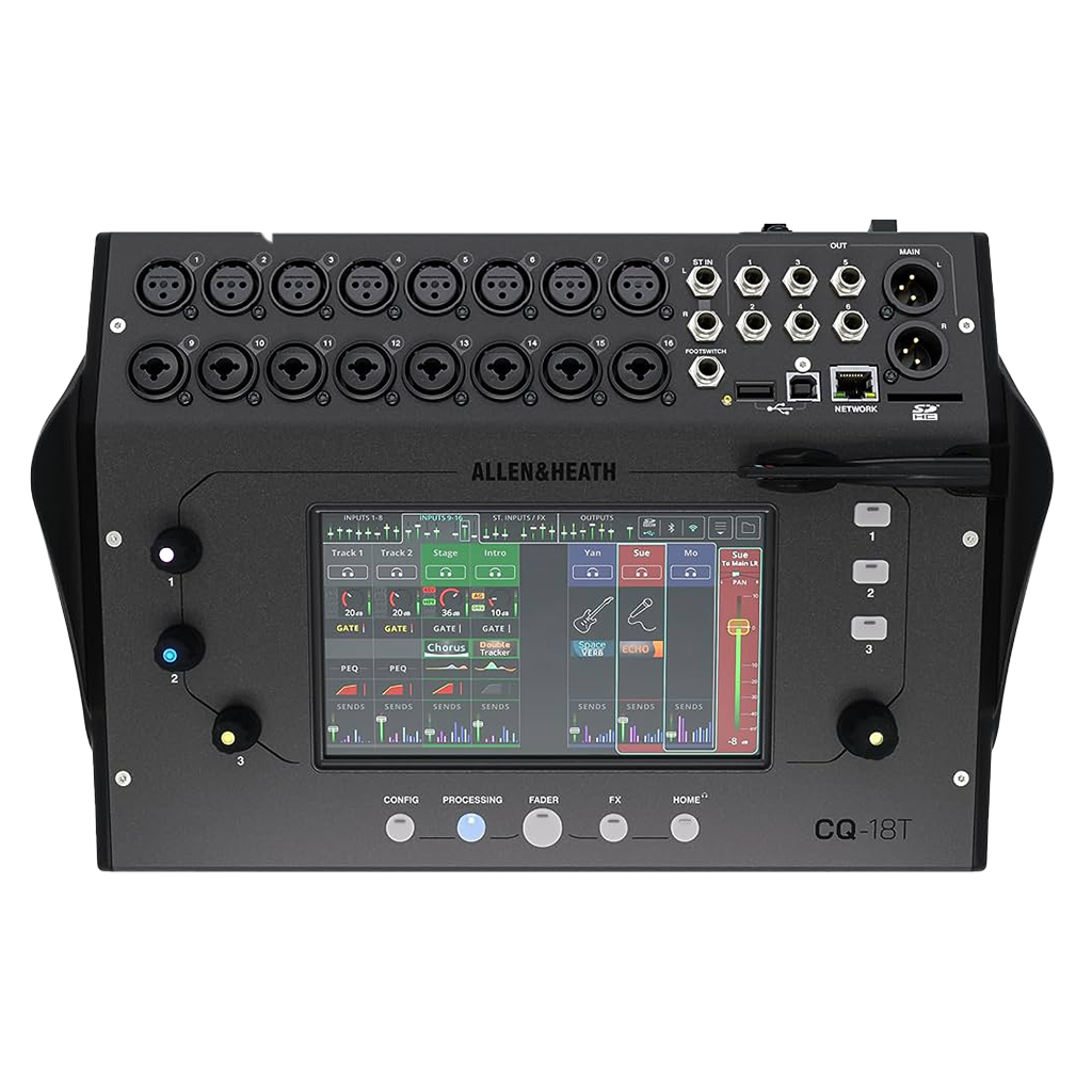 MEZCLADORA DE AUDIO ALLEN AND HEATH CQ18T