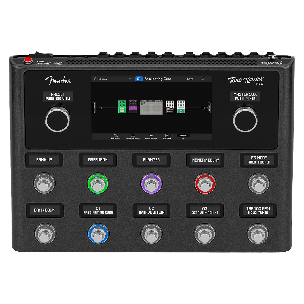 PEDALERA FENDER 2274914000 TONE MASTER PRO 120V MX