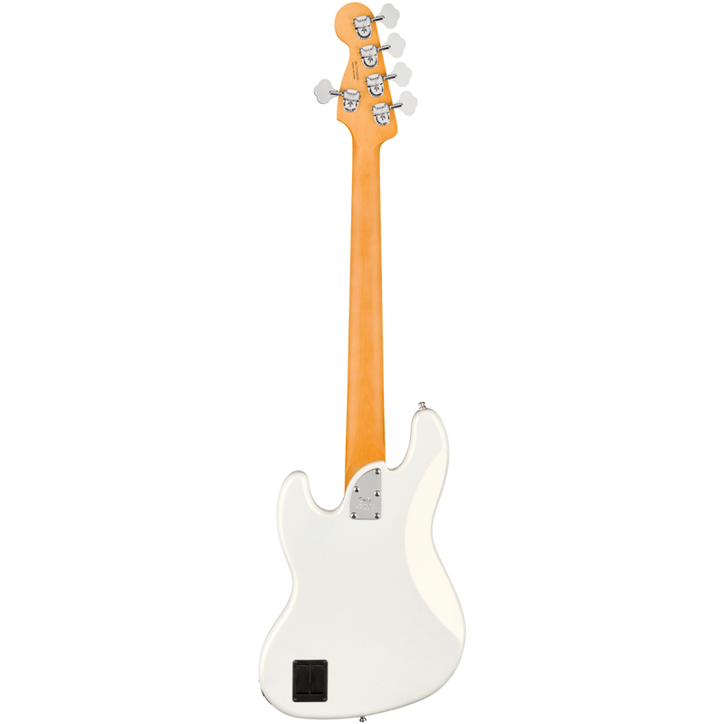 Fender 0199032781 American Ultra Jazz Bass V Maple Fingerboard Arctic Pearl - JP Musical