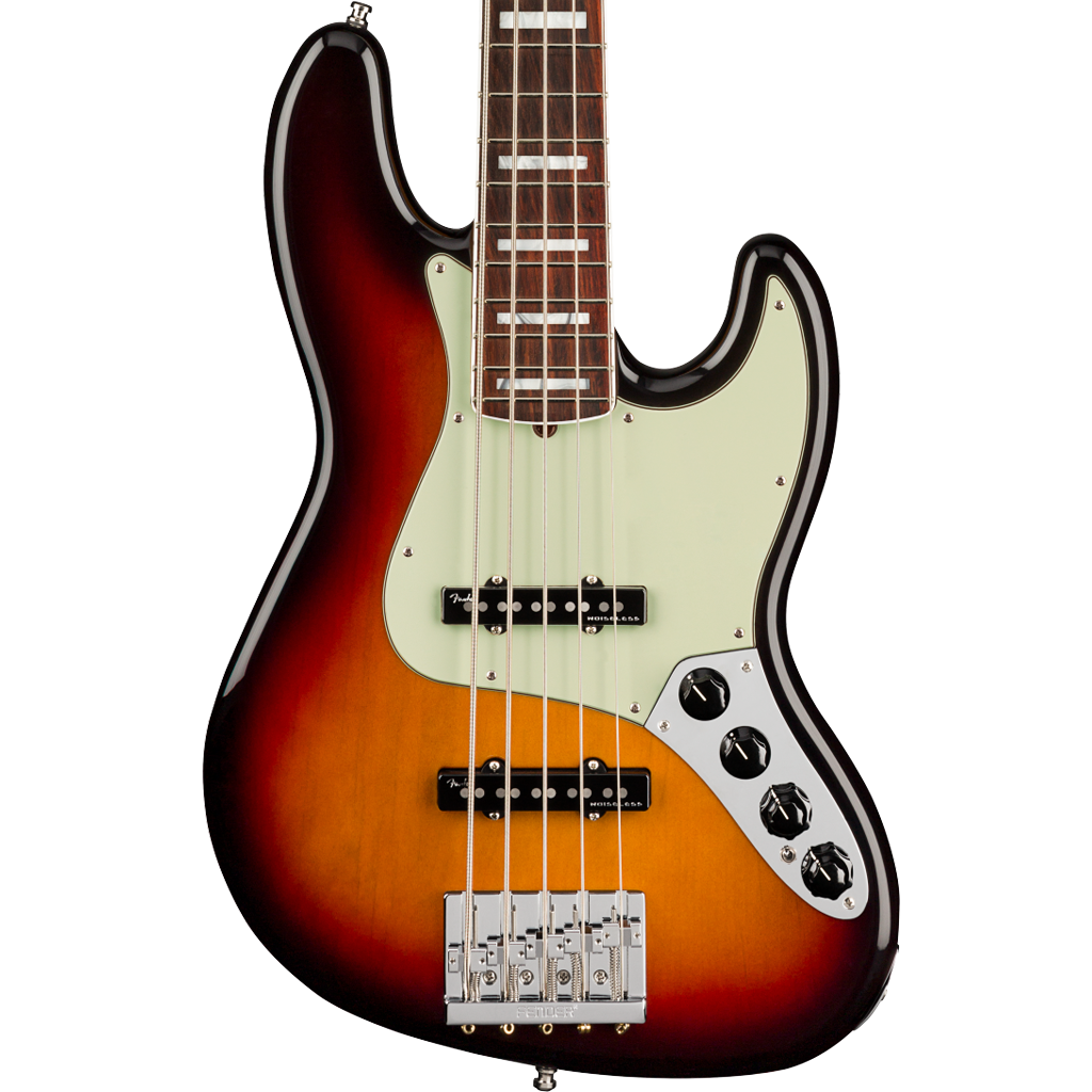 V　0199030712　Fingerboard　Jazz　Ultra　JP　Fender　Bass　Ultraburst　American　Rosewood　Musical