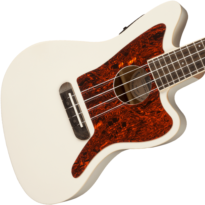 Fender 0971653005 Fullerton Jazzmaster Uke Olympic White - JP Musical