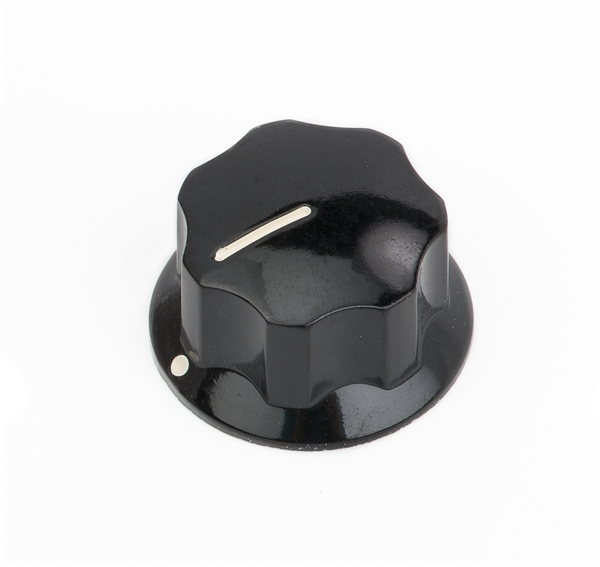 PERILLAS FENDER 0049411049 KNOBS UPPER CONCENTRIC BLACK - JP Musical