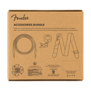 PAQUETE DE ACCESORIOS FENDER 0992018005 SPA BUNDLE PACK WHT CBL, TUNER, STRAP - JP Musical