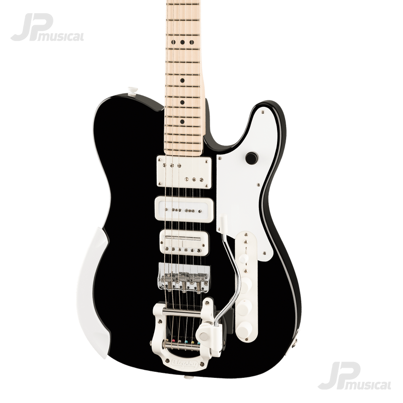 GUITARRA ELECTRICA FENDER 0176812706 LTD JACK WHITE TRIPLCASTER BLK - JP Musical