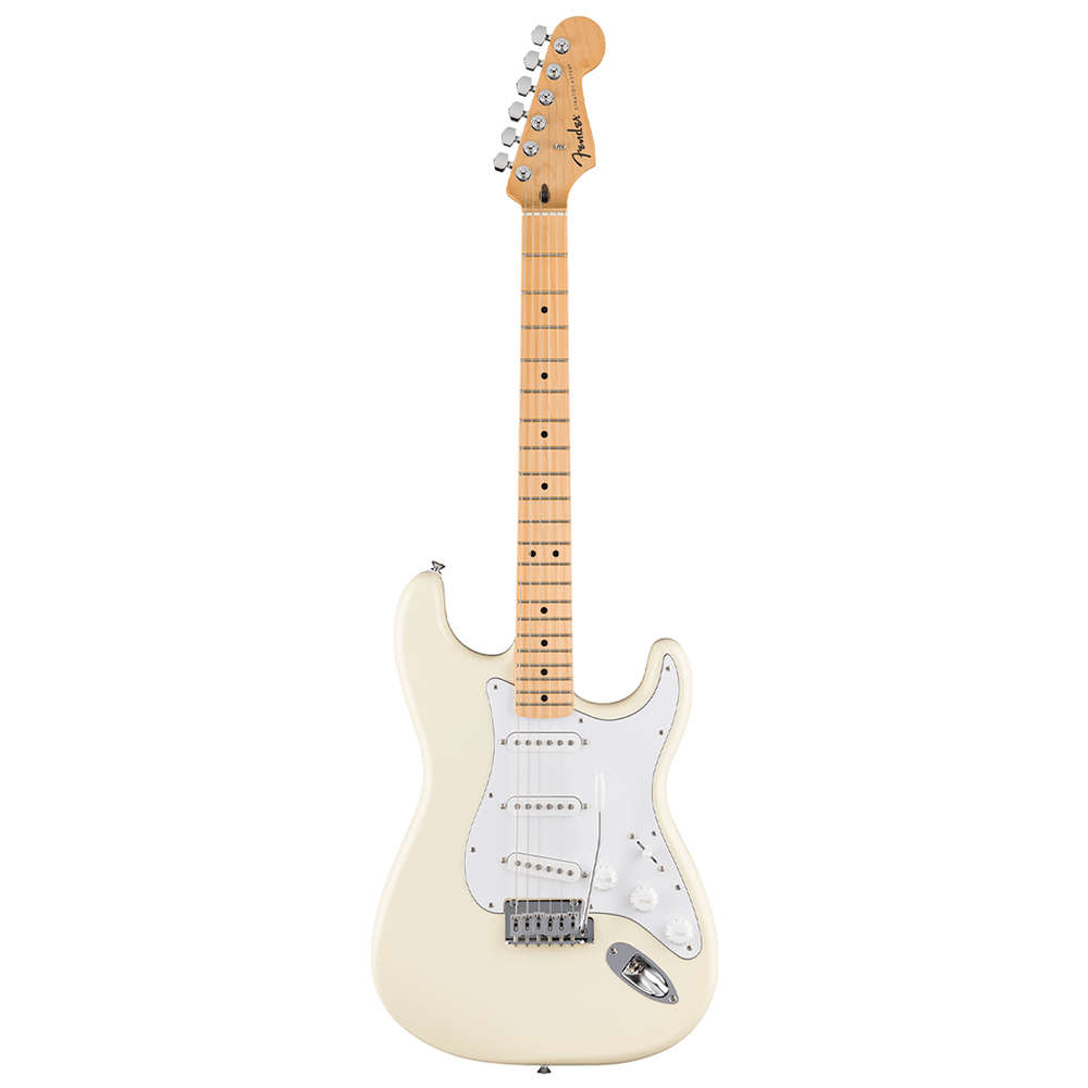 Fender Standard Stratocaster®, Maple Fingerboard, White Pickguard