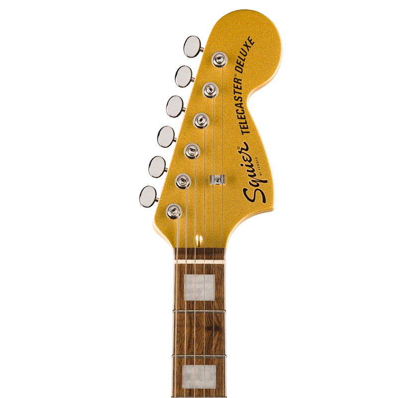GUITARRA ELECTRICA SQUIER 0377025578 LE TM TELE DLX LRL PPG MH AZG - JP Musical