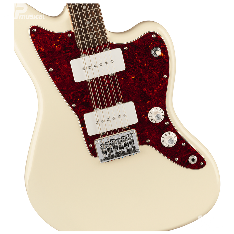 GUITARRA ELECTRICA SQUIER 0377051505 PNML JZMSTR XII LRL TSPG OLW - JP Musical