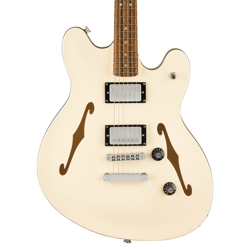 GUITARRA ELECTRICA SQUIER 0378450505 AFF STARCASTER DLX LRL OWT - JP Musical