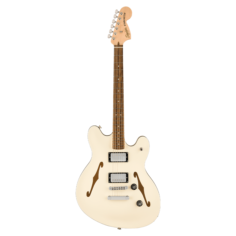 GUITARRA ELECTRICA SQUIER 0378450505 AFF STARCASTER DLX LRL OWT - JP Musical