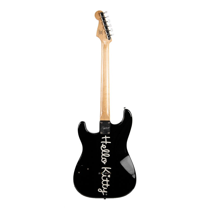GUITARRA ELECTRICA FENDER 0379102906 FSRA HELLO KITTY STRAT MN WB BLACK