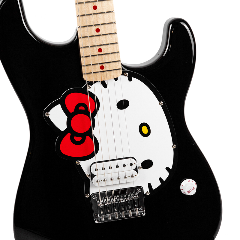 GUITARRA ELECTRICA FENDER 0379102906 FSRA HELLO KITTY STRAT MN WB BLACK