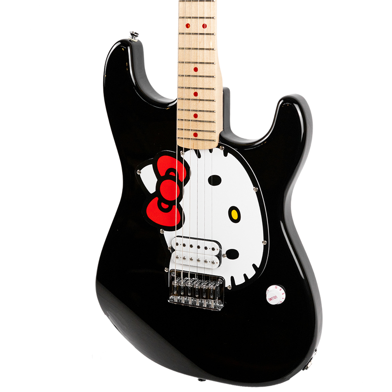 GUITARRA ELECTRICA FENDER 0379102906 FSRA HELLO KITTY STRAT MN WB BLACK