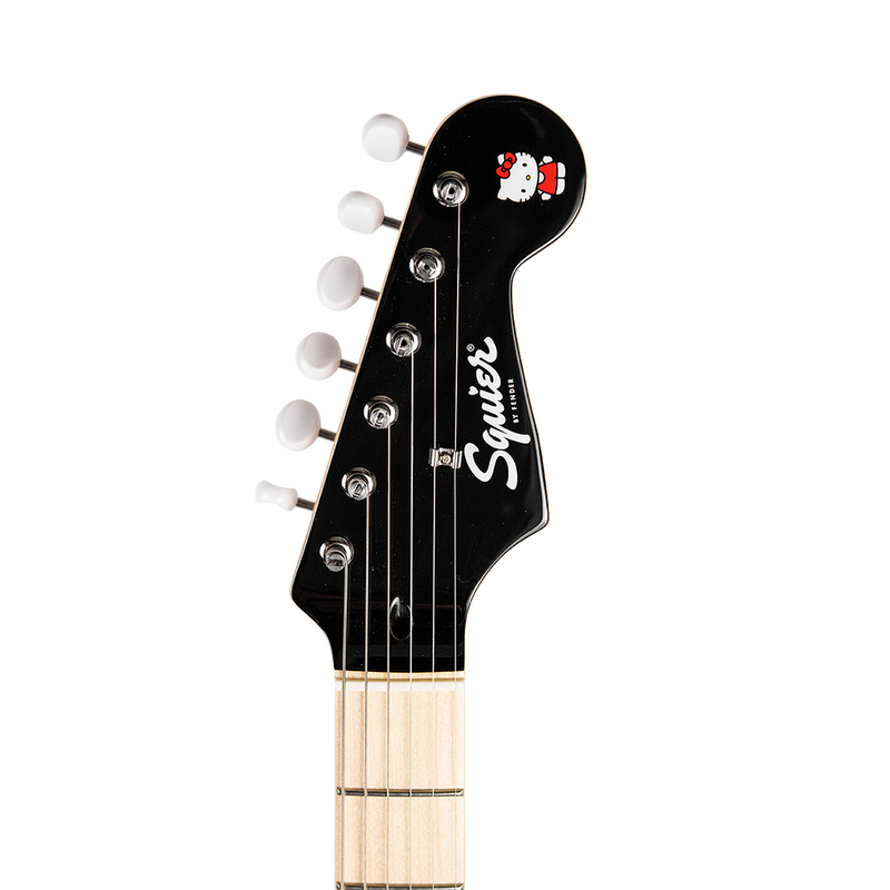 GUITARRA ELECTRICA FENDER 0379102906 FSRA HELLO KITTY STRAT MN WB BLACK