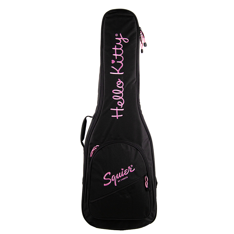 GUITARRA ELECTRICA FENDER 0379102906 FSRA HELLO KITTY STRAT MN WB BLACK