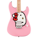 GUITARRA ELECTRICA SQUIER 0379102970 SQ HELLO KITTY STRAT MN WB PNK - JP Musical