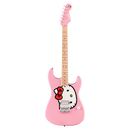 GUITARRA ELECTRICA SQUIER 0379102970 SQ HELLO KITTY STRAT MN WB PNK - JP Musical