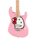 GUITARRA ELECTRICA SQUIER 0379102970 SQ HELLO KITTY STRAT MN WB PNK - JP Musical