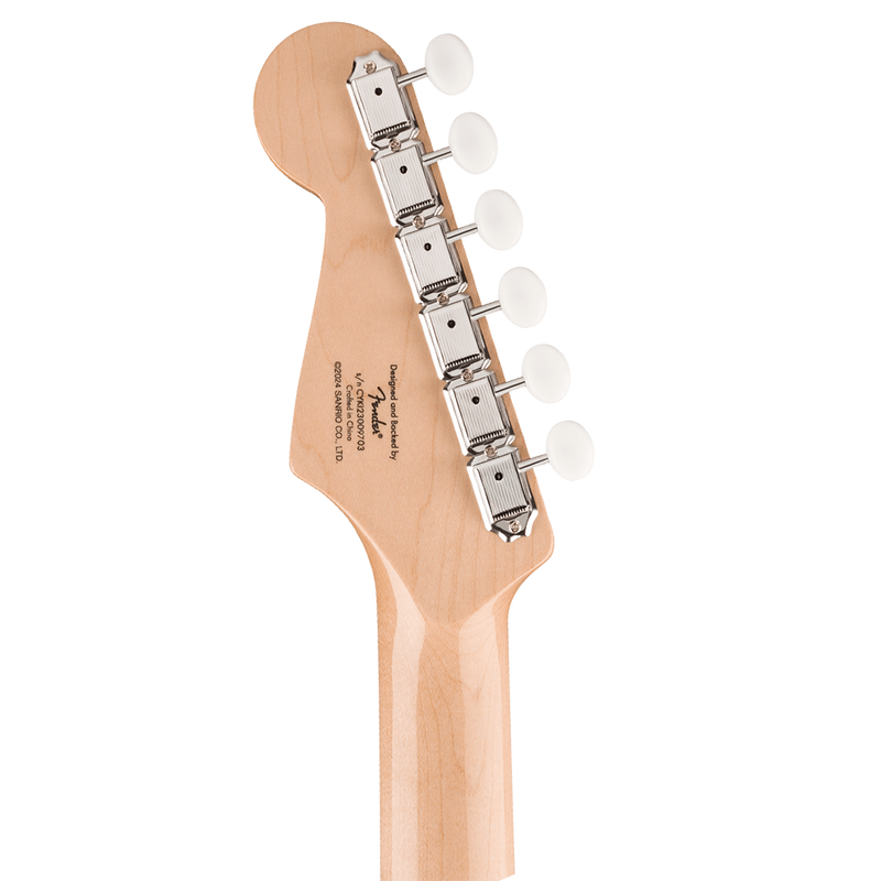 GUITARRA ELECTRICA SQUIER 0379102970 SQ HELLO KITTY STRAT MN WB PNK - JP Musical