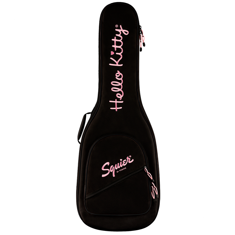 GUITARRA ELECTRICA SQUIER 0379102970 SQ HELLO KITTY STRAT MN WB PNK - JP Musical