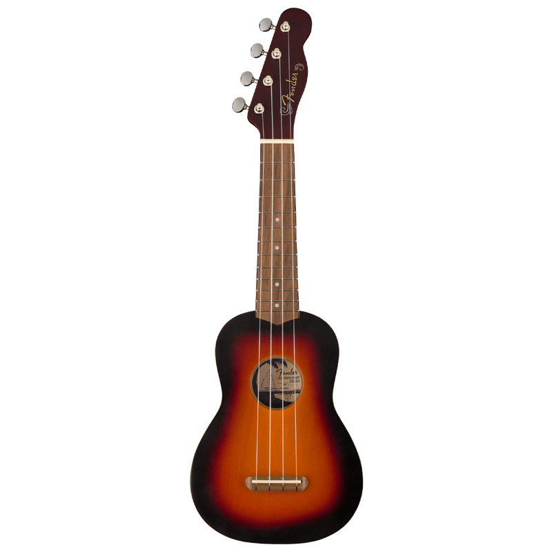 UKULELE FENDER 0971610503 VENICE SOPRANO UKE 2TS WN - JP Musical