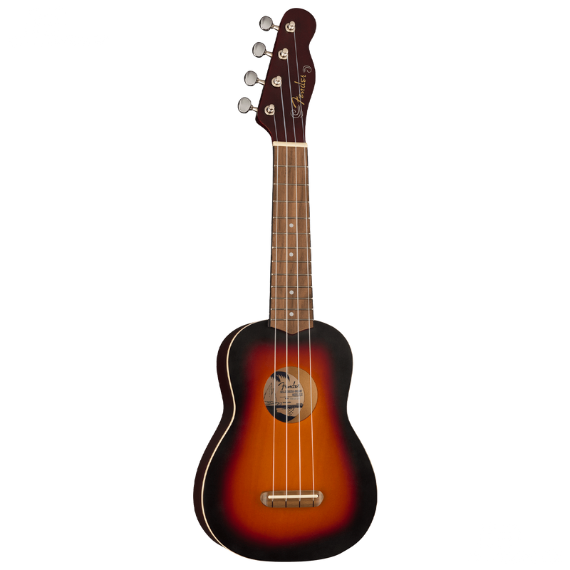 UKULELE FENDER 0971610503 VENICE SOPRANO UKE 2TS WN - JP Musical