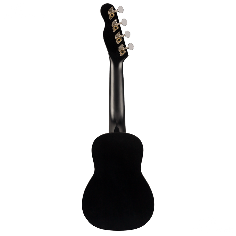 UKULELE SOPRANO FENDER 0971610706 VENICE UKE BLK WN - JP Musical