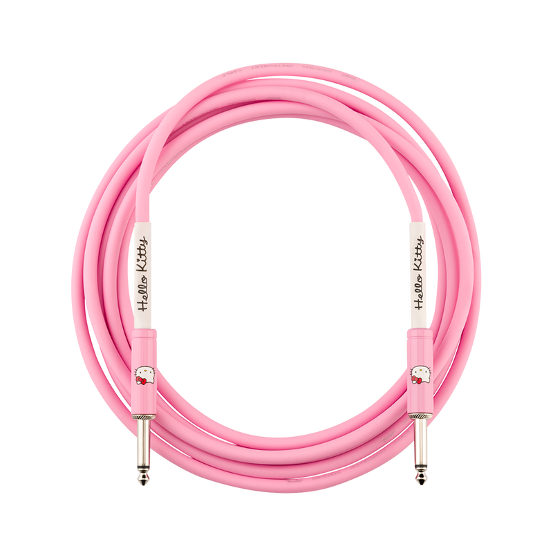 CABLE FENDER 0990510156 ORIGINAL 10' HELLO KITTY PNK - JP Musical