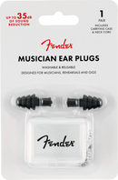 TAPONES FENDER 0990542000 MUSICIAN SERIES BLK EAR PLUGS - JP Musical