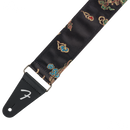 TAHALI FENDER 0990638050 SATIN DRAGON STRAP BLK - JP Musical
