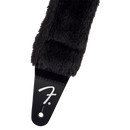 TAHALI FENDER 0990642010 POODLE PLUSH STRAP BLK - JP Musical