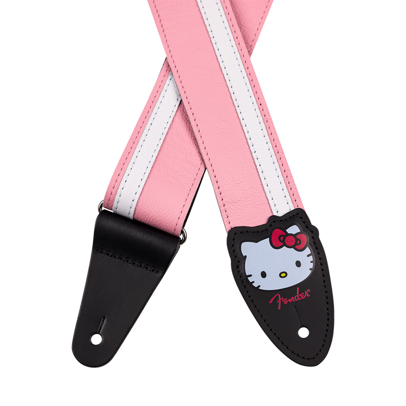 TAHALI FENDER 0990650156 2" HELLO KITTY LTHR STRAP PINK - JP Musical