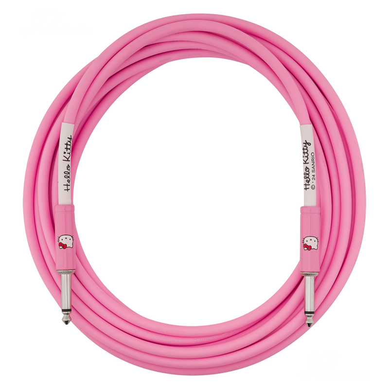 CABLE FENDER 0990818156 ORIGINAL 18.6' HELLO KITTY PINK - JP Musical