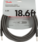 CABLE FENDER 0990820068 PRO18.6' INST CABLE GRY TWD - JP Musical