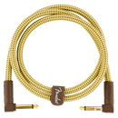 CABLE FENDER 0990820098 DELUXE 3' INST CABLE ANGLE TWD - JP Musical