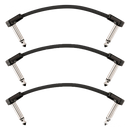JUEGO DE CABLES FENDER 0990825007 BLOCKCHAIN 4" CABLE 3 PACK - JP Musical