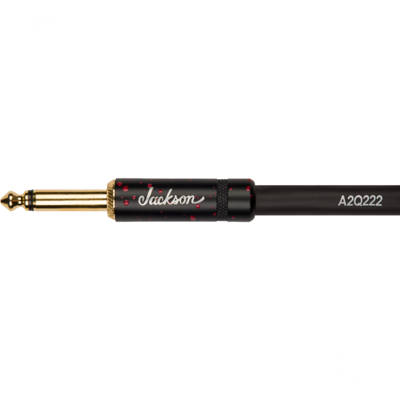 CABLE JACKSON 2991093002 10.93FT BLK/RED - JP Musical