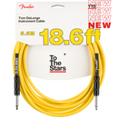 CABLE FENDER 0990818263 TOM DELONGE 18.6 TTS INST CBL GYLW - JP Musical
