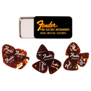 PAQUETE DE PUAS FENDER 1980351010 FINE ELECTRIC PICK TIN - JP Musical