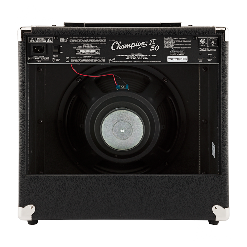 AMPLIFICADOR FENDER 2330814900 CHAMPION II 50 120V MX - JP Musical