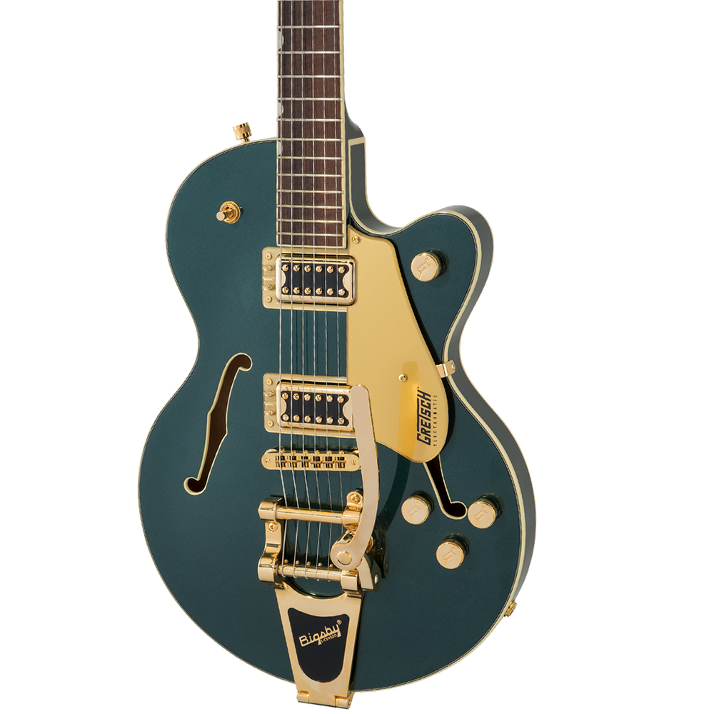 送料無料 GRETCH Electromatic ゴールド&グリーン H/C付 送料無料 GRETCH Electromatic ゴールド&グリーン H/C付 In