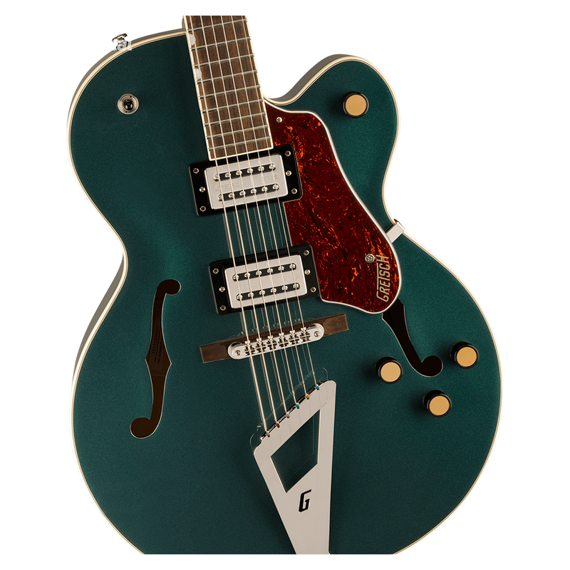 GUITARRA ELECTRICA GRETSCH 2817000546 G2420 STRML HLW SC CD GRN - JP Musical