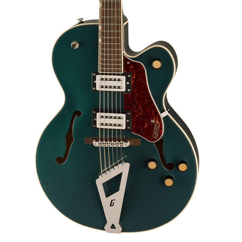 GUITARRA ELECTRICA GRETSCH 2817000546 G2420 STRML HLW SC CD GRN - JP Musical