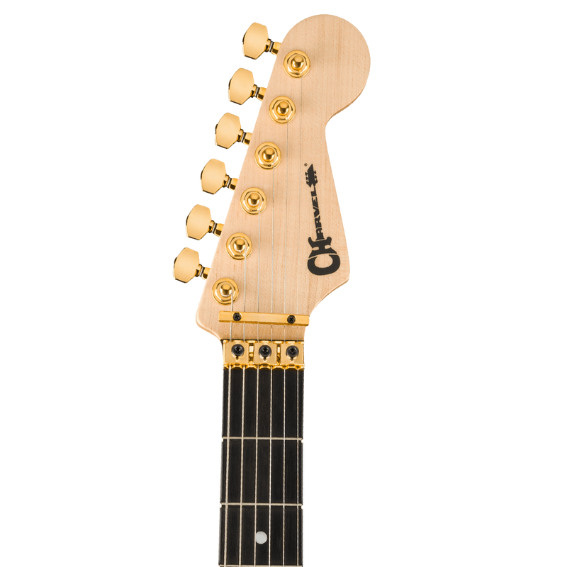 GUITARRA ELECTRICA CHARVEL 2925843568 MJ SD1 24 HSS FR STN BLK EBNY WC - JP Musical