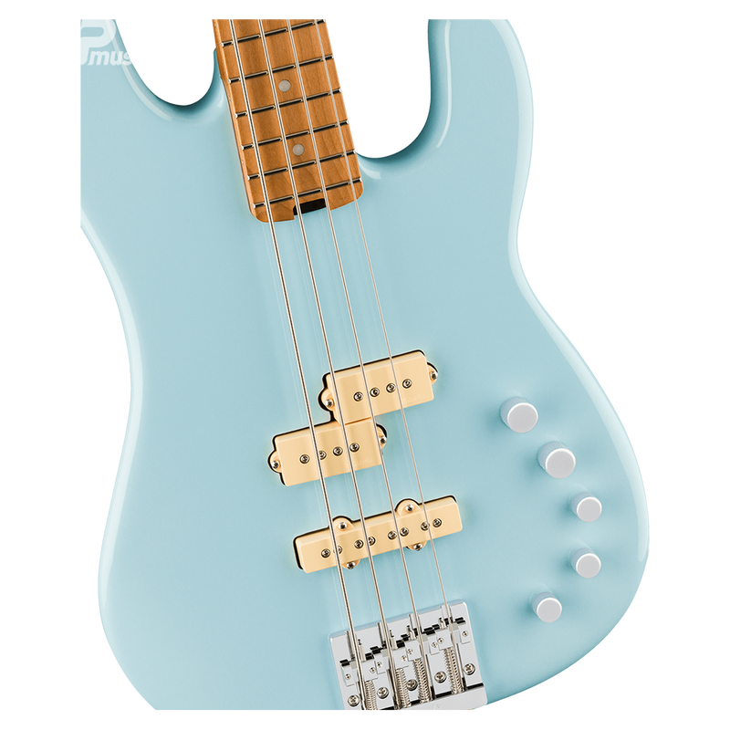BAJO ELECTRICO CHARVEL 2963068527 SD PJ IV SONIC BLUE - JP Musical