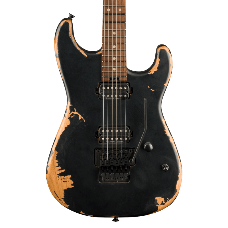 GUITARRA ELECTRICA CHARVEL 2965201303 PM REL SRS SD1 HH FR M WEATHERD BLACK - JP Musical