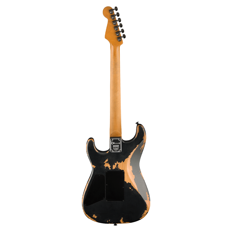 GUITARRA ELECTRICA CHARVEL 2965201303 PM REL SRS SD1 HH FR M WEATHERD BLACK - JP Musical
