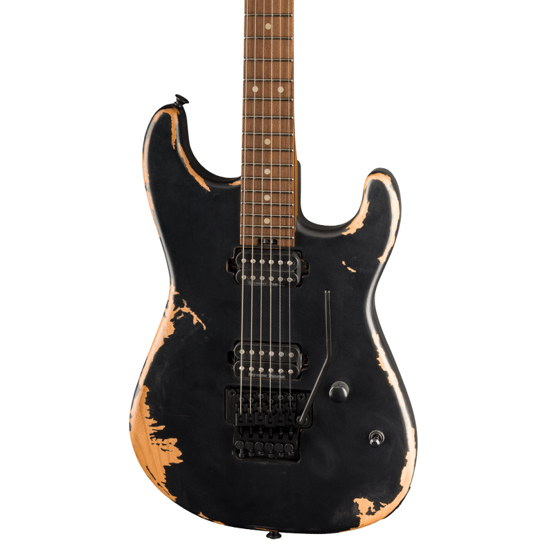 GUITARRA ELECTRICA CHARVEL 2965201303 PM REL SRS SD1 HH FR M WEATHERD BLACK - JP Musical